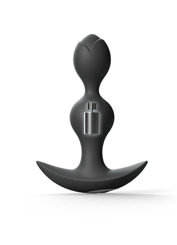 Analsex - Vibrerende analplugg Twinny Bud sort - bilde 1