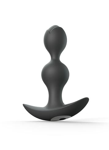 Analsex - Vibrerende analplugg Twinny Bud sort - bilde 3