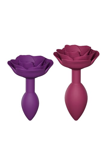 Analsex - Analplugg Open Roses lilla S - bilde 6