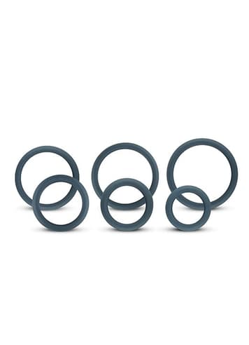 Sexleketøy for menn - Boners ereksjonsring sett 6 pk - bilde 5