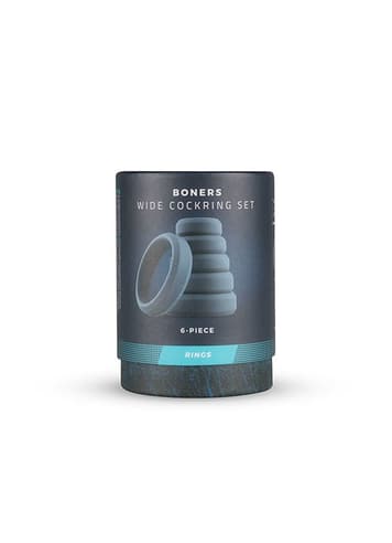 Sexleketøy for menn - Boners ereksjonsring sett 6 pk - bilde 2