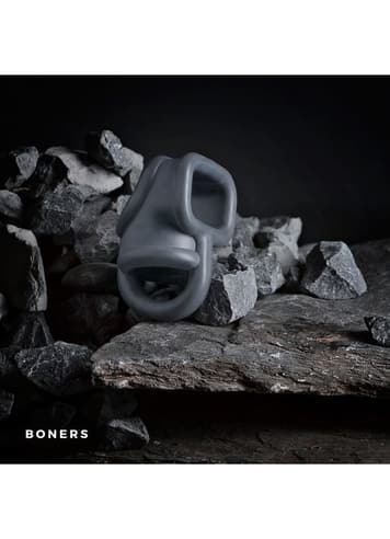 Sexleketøy for menn - Boners ereksjonsring med ballesplitter - bilde 3