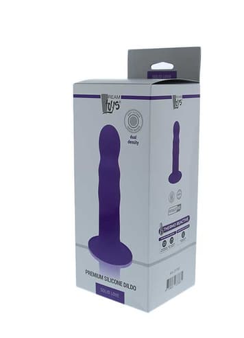 Dildo - Dildo Solid Love 18 cm lilla - bilde 6