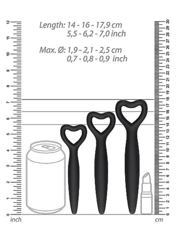 Sexleketøy for henne - Dilatorsett med bulletvibrator - bilde 3