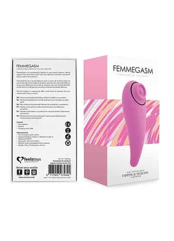 Sexleketøy for henne - FemmeGasm klitorisstimulator rosa - bilde 9