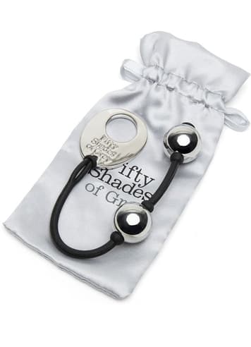 Sexleketøy for henne - Fifty Shades vaginakuler metall 85 gram - bilde 2