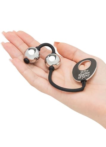 Sexleketøy for henne - Fifty Shades vaginakuler metall 85 gram - bilde 4