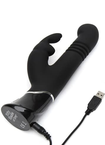 Vibrator - Fifty Shades thrusting rabbitvibrator - bilde 5
