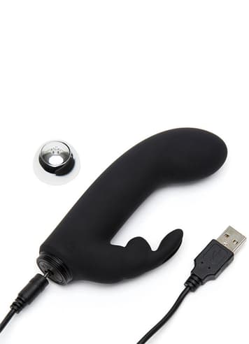 Vibrator - Fifty Shades Greedy Girl rabbit mini - bilde 4