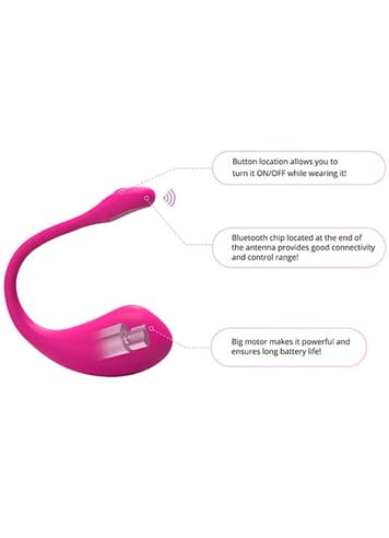 Sexleketøy for henne - Vibratoregg Lush 2.0 - bilde 5