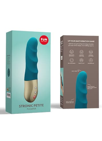 Sexleketøy for henne - Fun Pulsator Stronic Petite blå - bilde 15