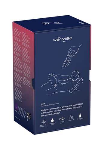 Sexleketøy for henne - We-Vibe Melt klitorisstimulator mørkeblå - bilde 15