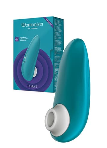 Sexleketøy for henne - Womanizer Starlet 3 turkis - bilde 2
