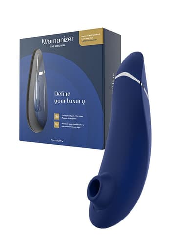 Sexleketøy for henne - Womanizer Premium 2 blåbær - bilde 2