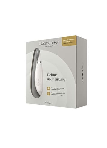 Sexleketøy for henne - Womanizer Premium 2 lysegrå - bilde 17