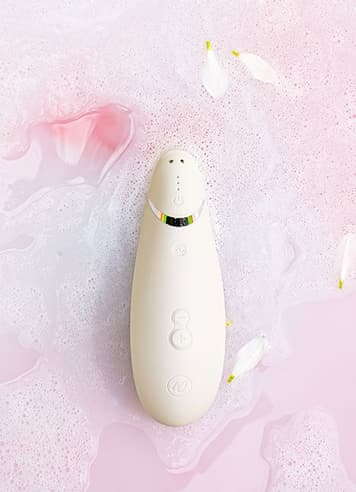 Sexleketøy for henne - Womanizer Premium 2 lysegrå - bilde 6