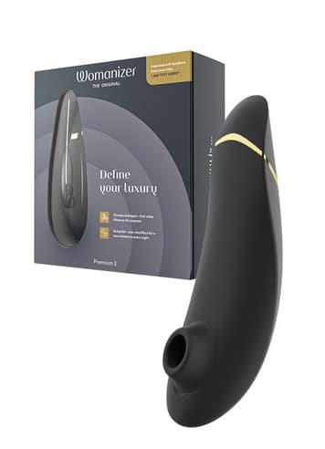 Sexleketøy for henne - Womanizer Premium 2 sort - bilde 2