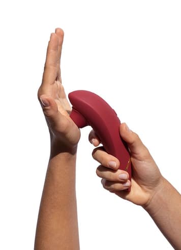 Sexleketøy for henne - Womanizer Premium 2 rød uten emballasje - bilde 2