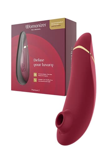 Sexleketøy for henne - Womanizer Premium 2 rød - bilde 2