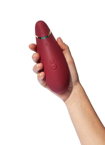 Sexleketøy for henne - Womanizer Premium 2 rød uten emballasje - bilde 5