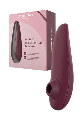 Sexleketøy for henne - Womanizer Classic 2 burgunder - bilde 2