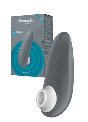 Sexleketøy for henne - Womanizer Starlet 3 grå - bilde 2