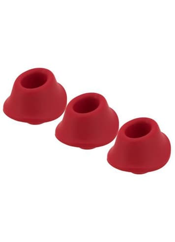 Tilbehør - Womanizer reservehetter 3 x rød M - bilde 2
