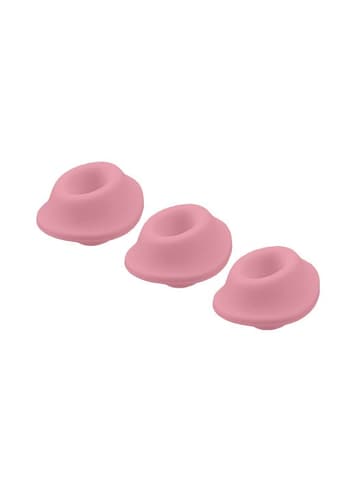 Tilbehør - Womanizer reservehetter 3 x rosa S - bilde 3