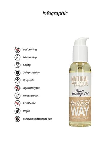 Massasjeolje - Massasjeolje vegansk 150 ml - bilde 5