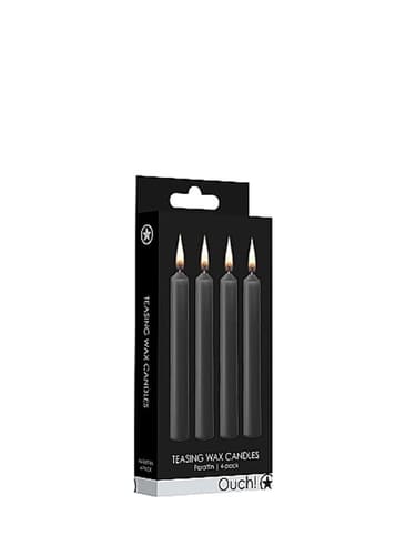 Frekke sexleketøy - Vokslys sort 4 pk - bilde 4