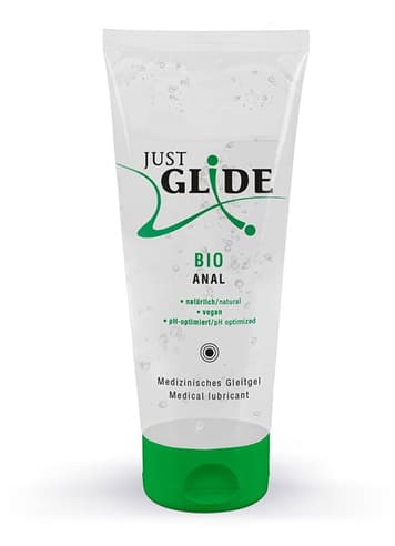 Glidemiddel - Glidemiddel anal Just Glide Bio 200 ml - bilde 1