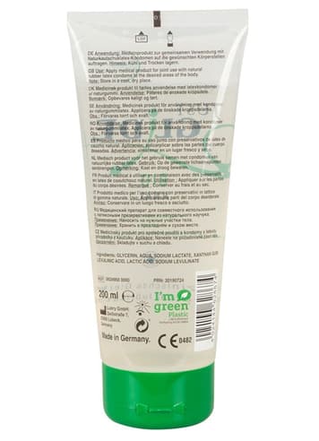 Glidemiddel - Glidemiddel anal Just Glide Bio 200 ml - bilde 2