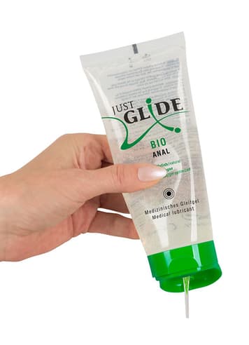 Glidemiddel - Glidemiddel anal Just Glide Bio 200 ml - bilde 3