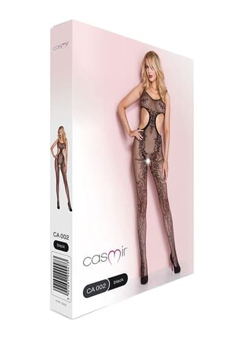Sexy undertøy - Catsuit Casmir 02 sort - bilde 4