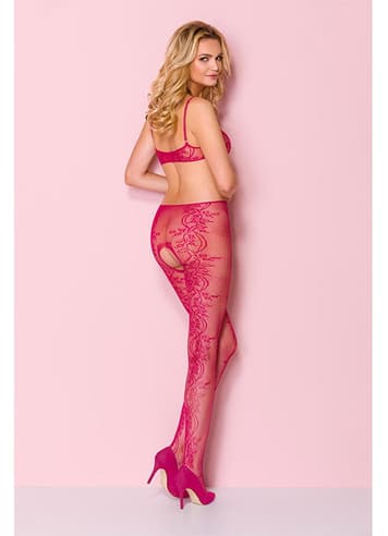 Sexy undertøy - Catsuit Casmir 02 rosa - bilde 2