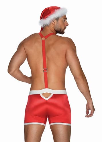 Sexy undertøy - Julekostyme for menn Mr.Claus S/M - bilde 2