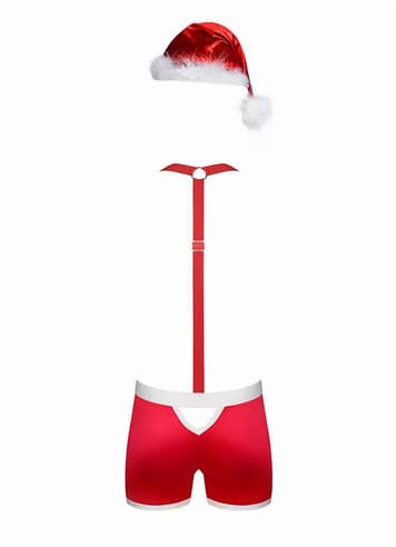Sexy undertøy - Julekostyme for menn Mr.Claus S/M - bilde 3