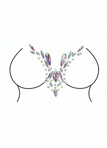 Sexy undertøy - Kroppssmykke Le Desir Deep-V Bling - bilde 1