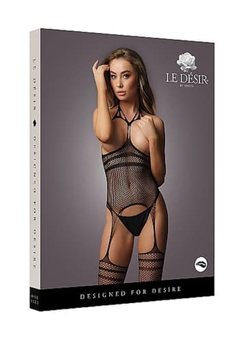 Sexy undertøy - Catsuit Le Desir Strappy Suspender - bilde 3