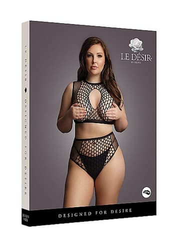 Sexy undertøy - Undertøysett Le Desir Key-Hole Plus Size - bilde 5