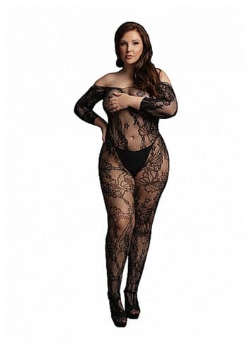 Sexy undertøy - Catsuit med blonder Le Desir - bilde 1