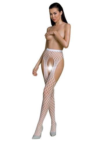 Sexy undertøy - Hofteholder Passion Eco 03 hvit - bilde 1