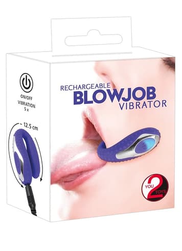Vibrator - Blowjobvibrator lilla - bilde 2