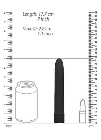 Vibrator - Klassisk vibrator miljøvennlig sort - bilde 3