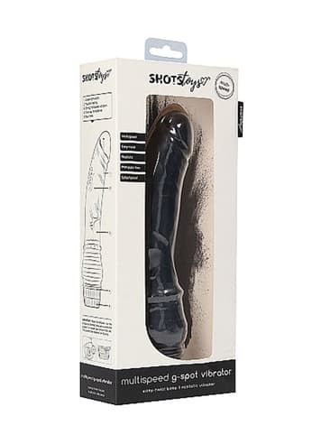 Vibrator - G-punktvibrator trinnløs sort - bilde 7