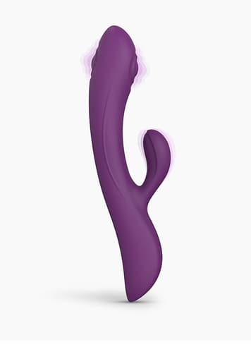 Vibrator - Rabbitvibrator Bunny and Clyde lilla - bilde 5