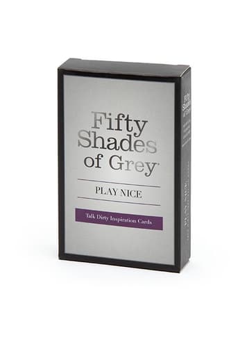 Frekke sexleketøy - Fifty Shades Talk Dirty kort Play Nice - bilde 3