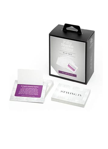 Frekke sexleketøy - Fifty Shades Date Night kort Play Nice - bilde 1