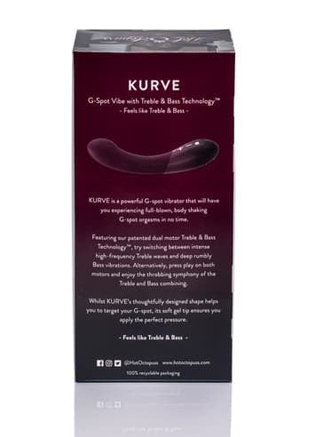 Vibrator - Hot Octopuss g-punktvibrator Kurve - bilde 14