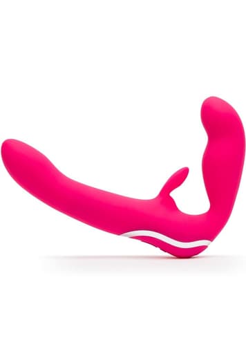 Vibrator - Strap on stroppeløs Happy Rabbit - bilde 2